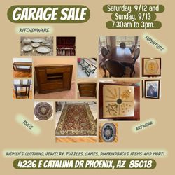 Arcadia Garage Sale