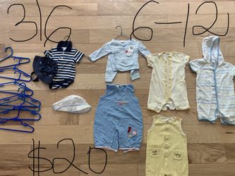 Boys clothes size 6-12 mth