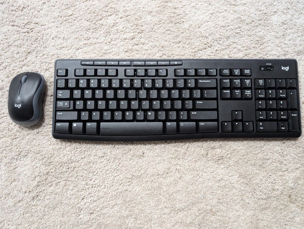 [New] Logitech Keyboard And Mouse 