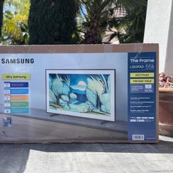 MV 55” Samsung smart 4k Frame tv 
