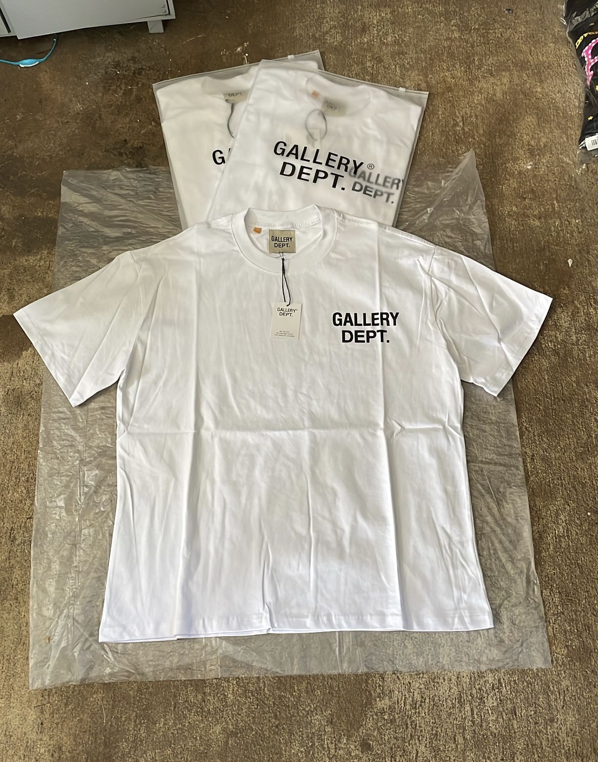 White Gallery Dept Shirts