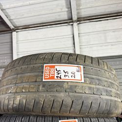 245/35/20 One Tire 