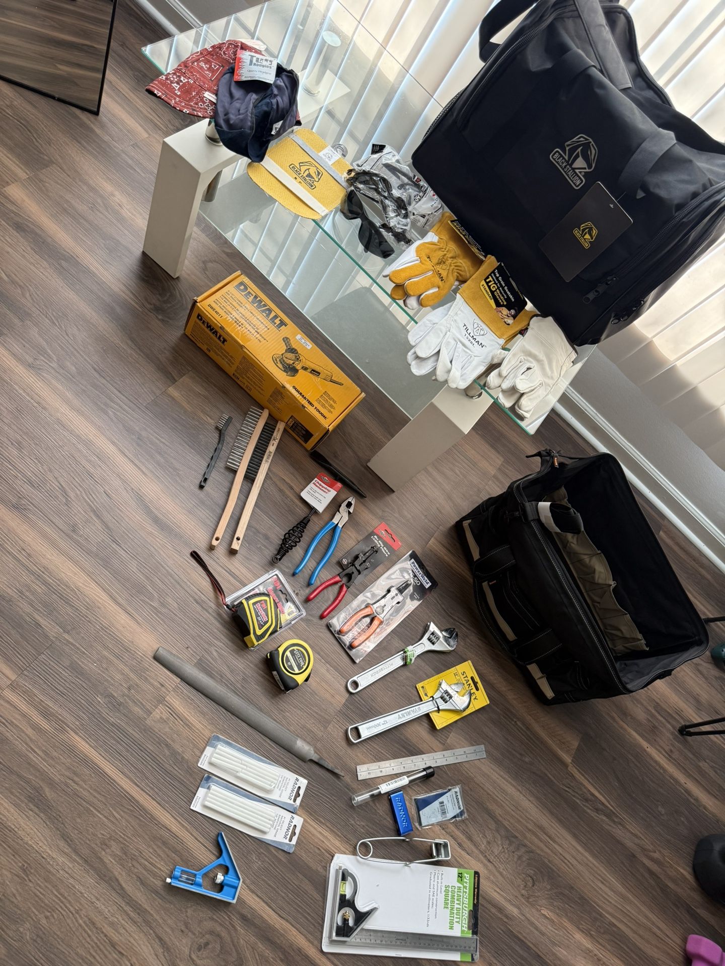 Welder’s Tool Bundle Kit – Huge Value! Grinder, Gloves, Tools, Heat Protectant Jackets & More