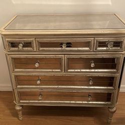 Neiman Marcus Horchow Mirrored Dresser 39”Wx37”H x 19”D