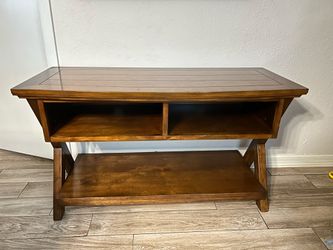 Solid Wood Entertainment Center