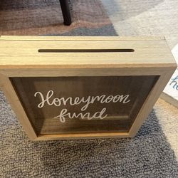 Honeymoon Fund Sign For Wedding 