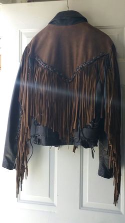 Men's small leather jacket