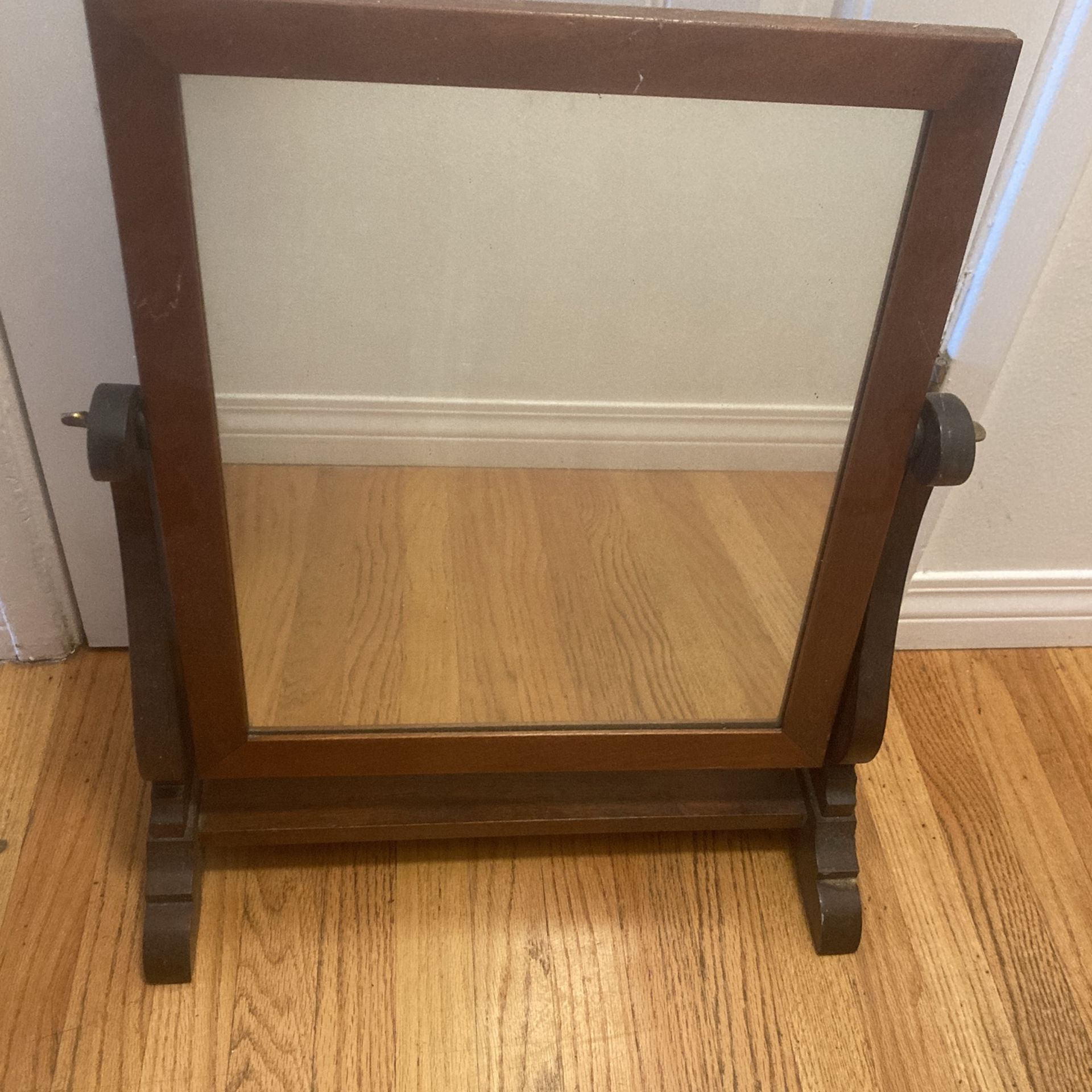 Antique Swivel Mirror