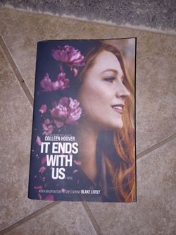 It Ends With Us by Colleen Hoover
Good condition paperback novel by Colleen Hoover
