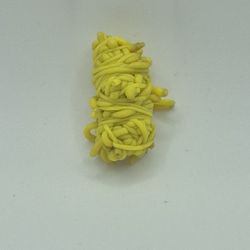 Rubber Band Ball Man Yellow Lime 1.5" Mini Figure