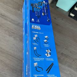 KOBALT  NEW  15- Pc Lawn & Garden K Rail Kit 