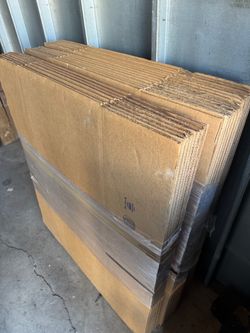 Heavy-Duty Uline Doublewall Corrugated Moving/Shipping Boxes (24x18x18) — Set of 21