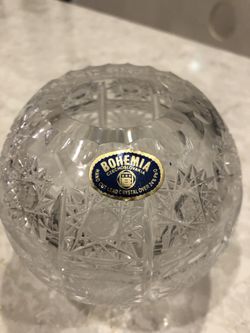 Bohemia Crystal Flower Vase