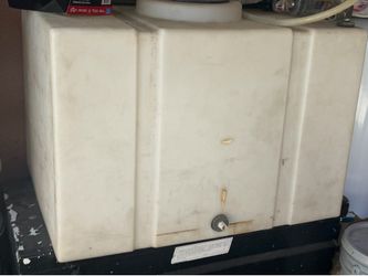 Water tank movible car wash