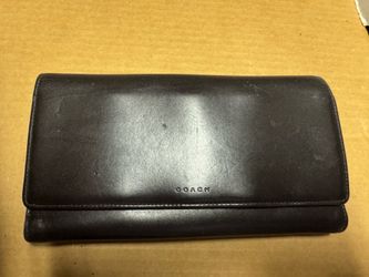 Coach Brown Ling Wallet