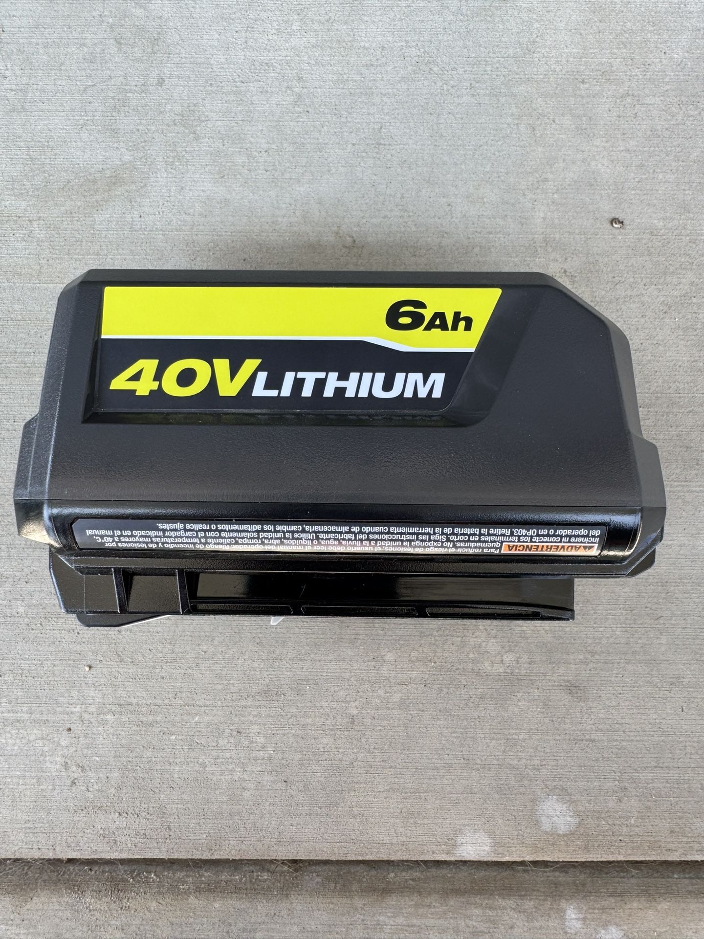 40v Ryobi Battery 6ah (Multiple Available)