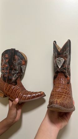White Diamonds boys cowboy boots