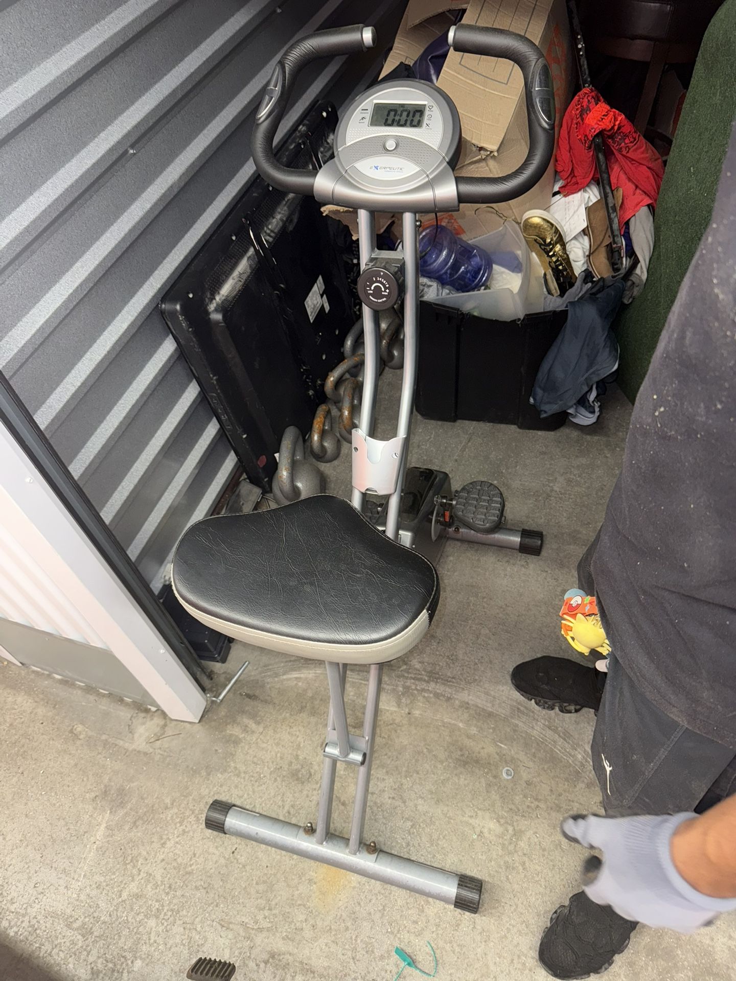 Exerpeutic Upright Folding Bike