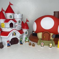 Super Mario Playsets And Figures