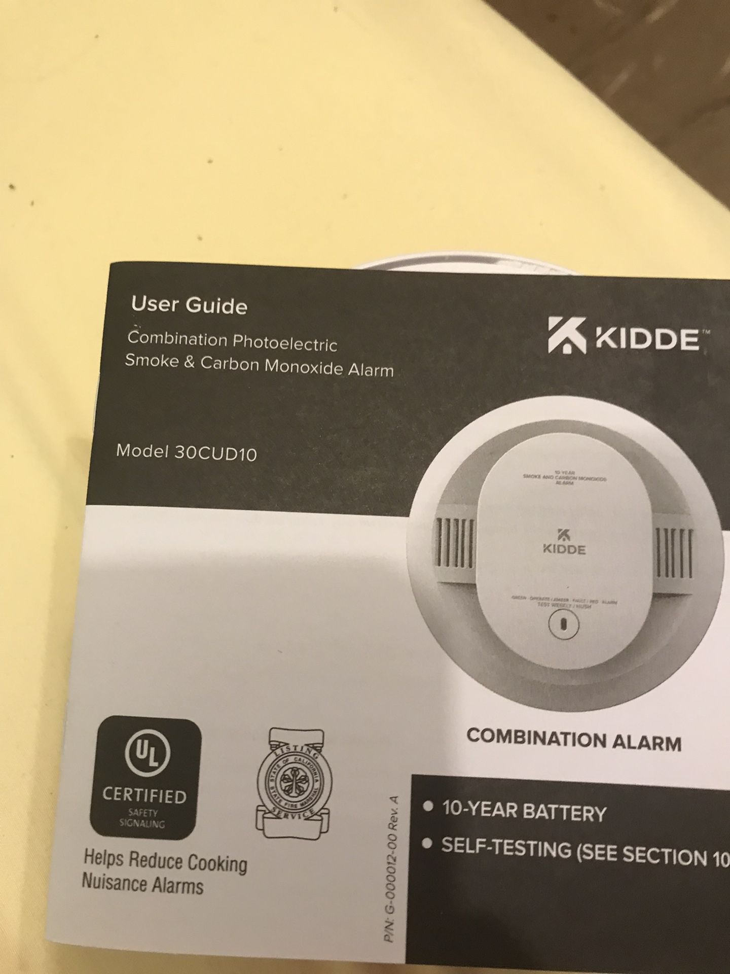 Kiddie Combination Smoke Detector’s
