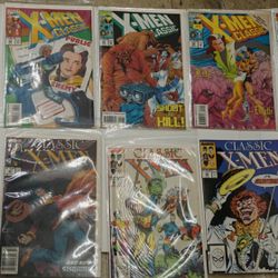 LOT 10 CLASSIC X-MEN MARVEL COMICS 30 29 32 26 24 45 90 91 89 102 VERY GOOD  (contact info removed)4 