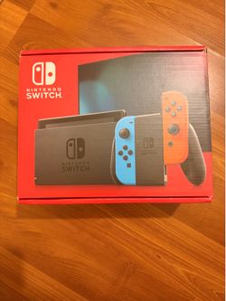 Nintendo Switch – Neon Blue & Neon Red Joy-Con | BRAND NEW, NEVER USED