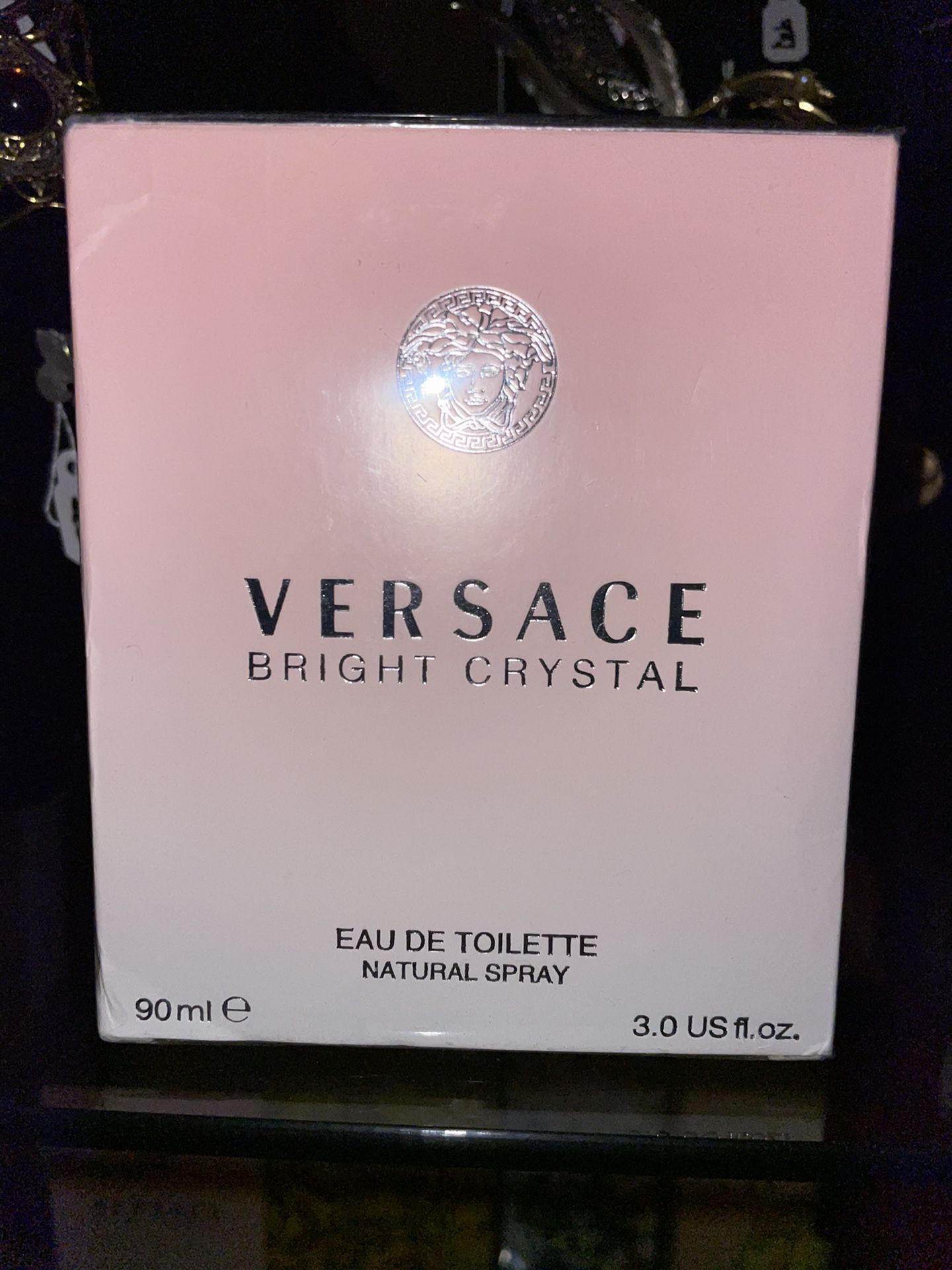 Beautiful Versace Bright Crystals Perfume ... New... Never Opened... Large Size Bottle.... $85