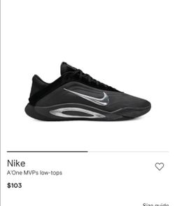Nike A'One MVPs Low-Top Sneakers unisex
