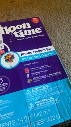 Balloon helium