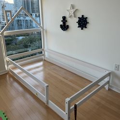 Twin XL House bed frame Montessori style