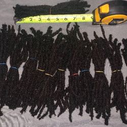 Loc Extensions 8” (Human Hair)