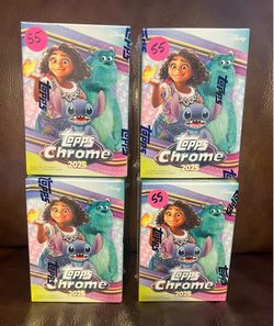 2025 Topps Chrome Disney blasters