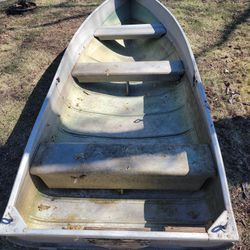 Sears Aluminum Boat 11 Feet Long 4 Feet Wide