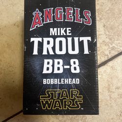 MLB Los Angeles Angels Mike Trout Disney Star Wars Bobble