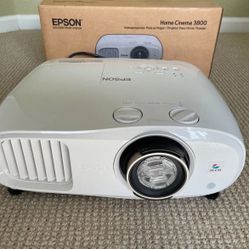Epson Home Cinema 3800 4K HD Projector HDMI 300” Superbowl Football