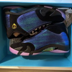 Retro Jordan 14’s 6 Rings Doernbecher Freestye Edition  size 13