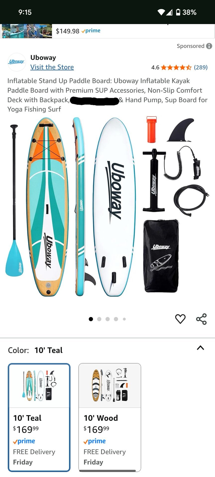Stand Up Paddle board