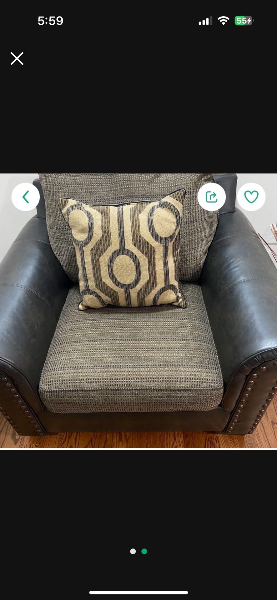 Over Sized Chair. 