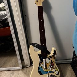 Limited Edition Rock Band 4 PAX East Fender Strat Guitar for Playstation 4