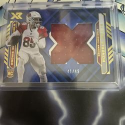 Rondale Moore Rookie Patch 41/49