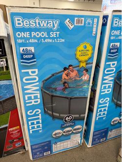 One Pool Set -18 ft x 48 in