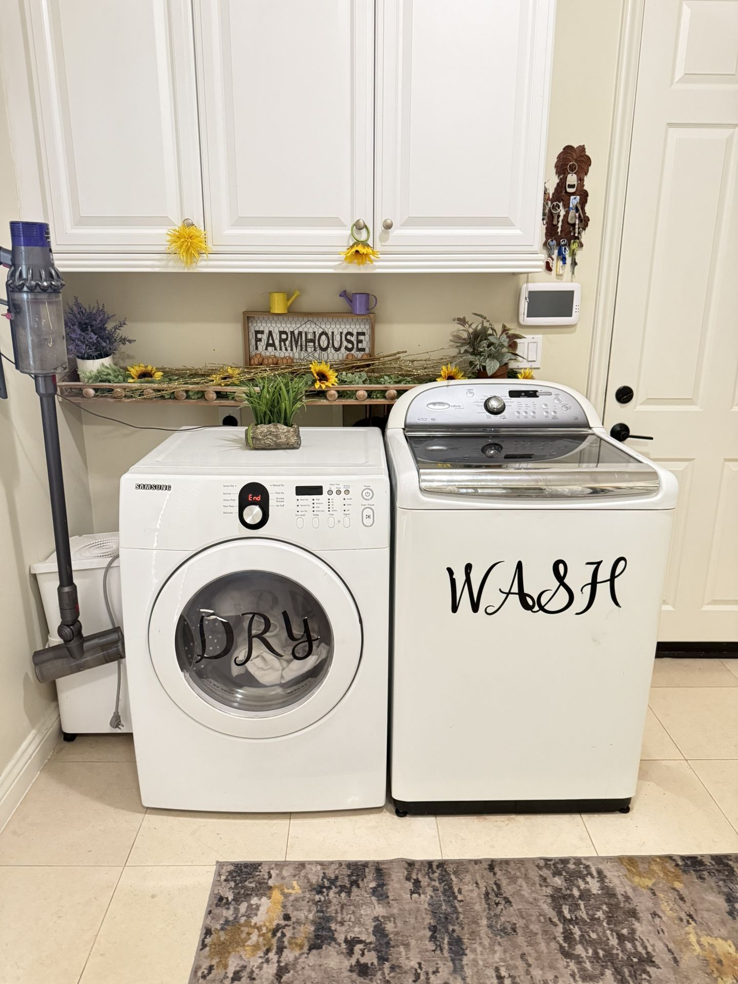 Samsung Gas Dryer And Whirlpool Washer