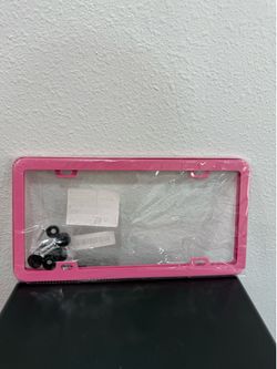 license plate frames