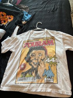 4 AM Cartoon Network vintage cropped t shirt size medium
