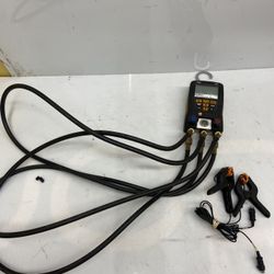 Testo 550 Manifold, Gauge & Hose Set - Air Conditioning Refrigeration Heat Pumps