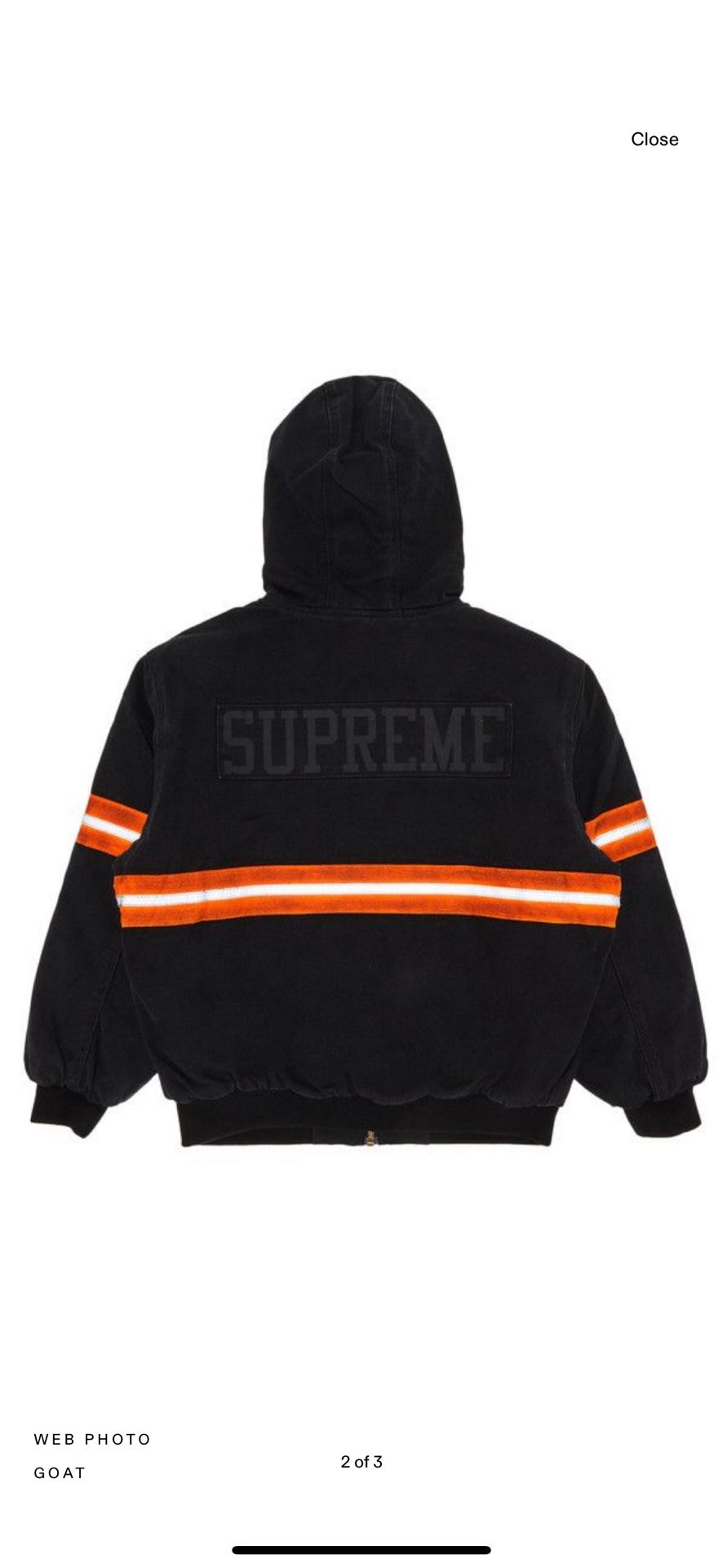 Supreme reflective Work Jacket