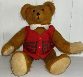 Vintage 1985 By Janet Duma Renaissance Bear Arizona Mohair Teddy Bear