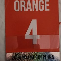 Orange Parking Dolphins VS Bills TNF