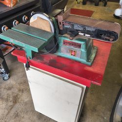 1/2 HP Bench Top Belt And Disk Sander