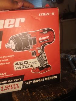 Bauer 20V 1/2" Impact Wrench